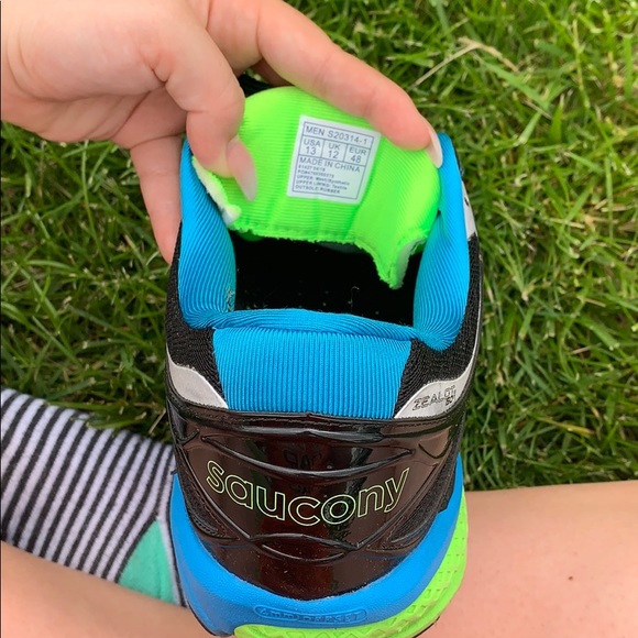 saucony zealot 150 men’s running shoes - Picture 3 of 7